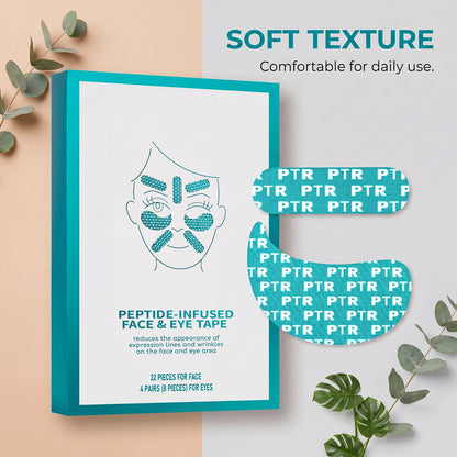 Collagen Peptide Face Eye Mask Tape Reduce Facial Wrinkles Improve Eyes Fine Lines Lift Firm Facial Mask Women Daily Skin Care